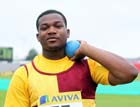 Kai Jones (Middlesex) winner of the Inter Boys Shot.